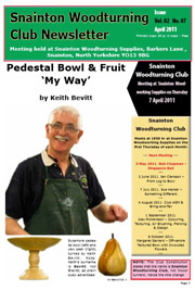 Snainton Woodturning Club newsletter April 2011
