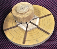 Segemented turning wheel