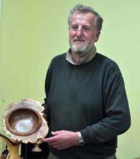 Snainton Woodturning Club competition winner