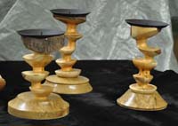 Off centre candlestick