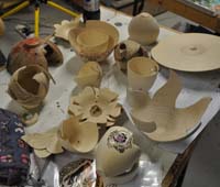 Piercing demonstration pieces
