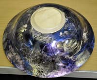 Lacquered bowl