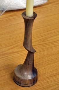 Off centre candlestick