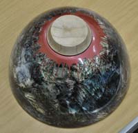 Lacquered bowl