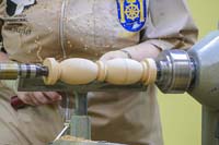Turning a candlestick