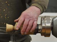 Eccentric woodturning chuck
