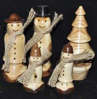 Snowman family