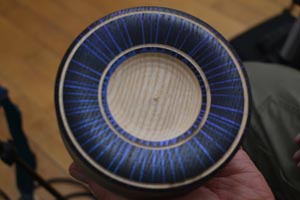 Turned wooden items
