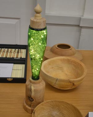 Turned wooden items