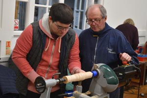 Peter Howells at Ryedale Woodturners