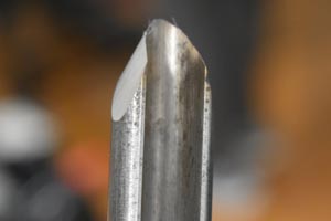 Sharpening demonstration