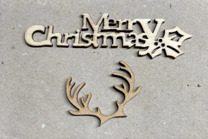 Laser cut Christmas decorations