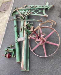 Vintage manual lathe