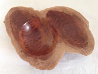 Red gum burr woodturning