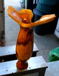 Winged vase