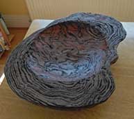 Tiger tar gum bowl