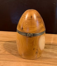 Hand crafted wooden box