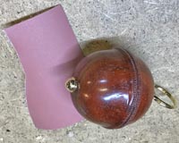 handmade wooden keyrings