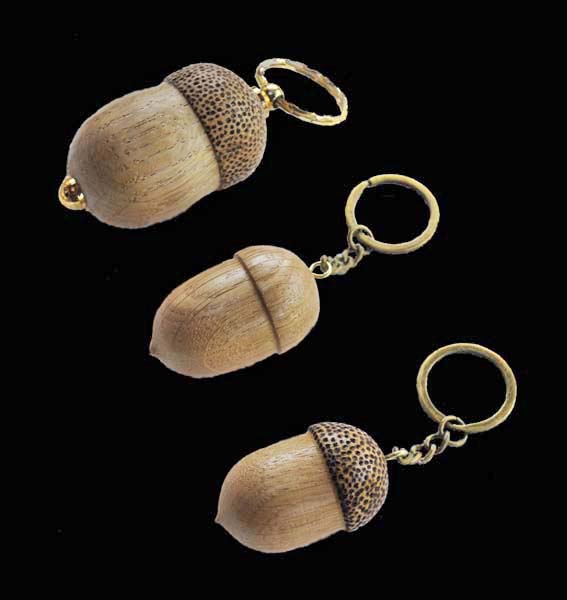 handmade wooden keyrings