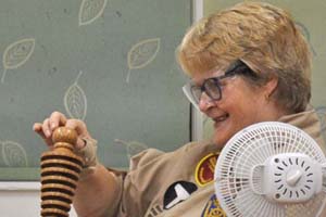 Sue Harker woodturner